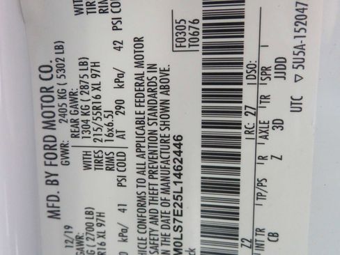 Used 2020 Ford Transit Connect XL image 76