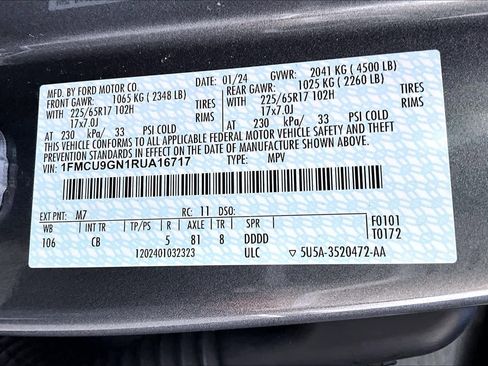 Used 2024 Ford Escape Active w/ Tech Pack #1 image 35