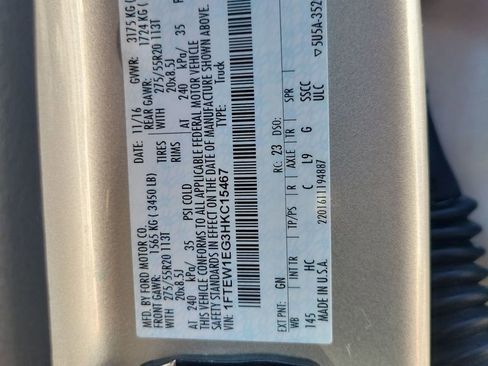 Used 2017 Ford F150 Lariat image 35