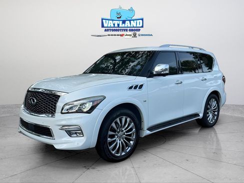 Used 2016 INFINITI QX80 4WD w/ Deluxe Technology Package image 1
