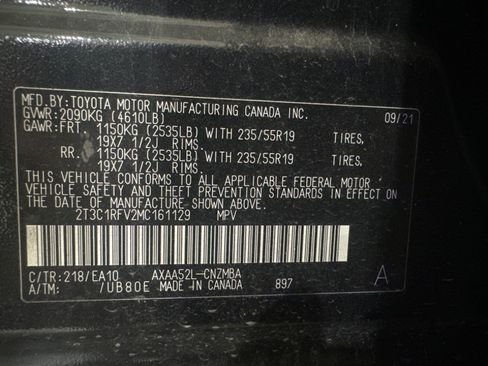 Certified 2021 Toyota RAV4 XLE Premium FWD image 38