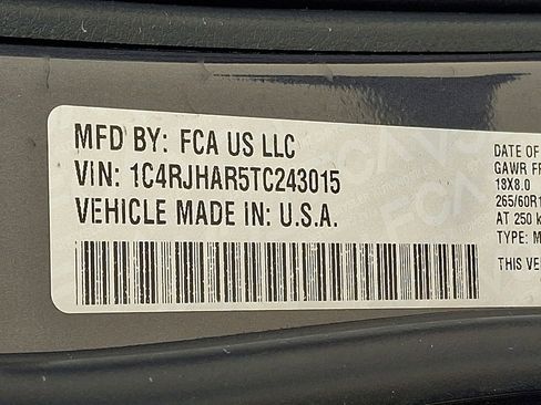 New 2026 Jeep Grand Cherokee Altitude AWD/4WD image 20