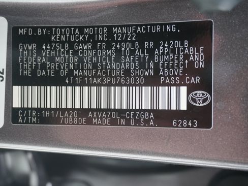 Used 2023 Toyota Camry XLE FWD image 29
