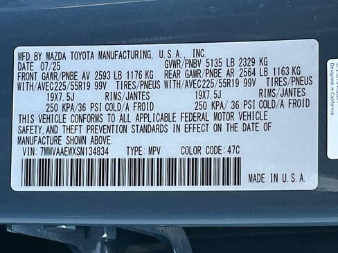 Used 2025 MAZDA CX-50 2.5 Hybrid w/ Cargo Package AWD/4WD image 34
