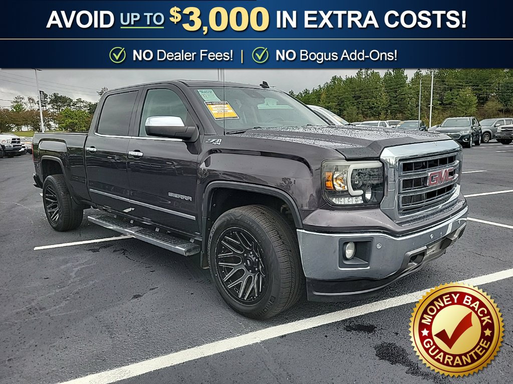 Used 2014 GMC Sierra 1500 SLT w/ SLT Crew Cab Value Package AWD/4WD image 4