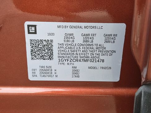 Certified 2021 Cadillac XT4 Premium Luxury w/ Cold Weather Package FWD image 31