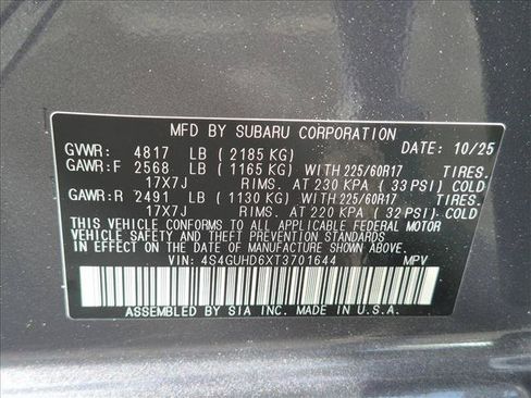 Used 2026 Subaru Crosstrek 2.5i Premium AWD/4WD image 13