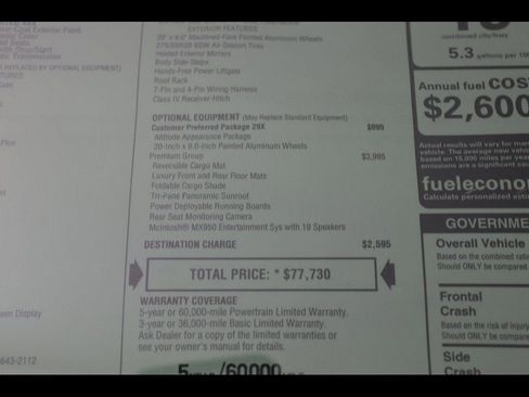 New 2026 Jeep Grand Wagoneer Limited w/ Premium Group II image 26