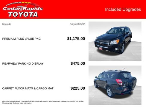 Used 2012 Toyota RAV4 Limited w/ Premium Plus Value Pkg FWD image 6