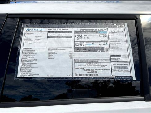 New 2026 Hyundai Santa Fe SEL image 13