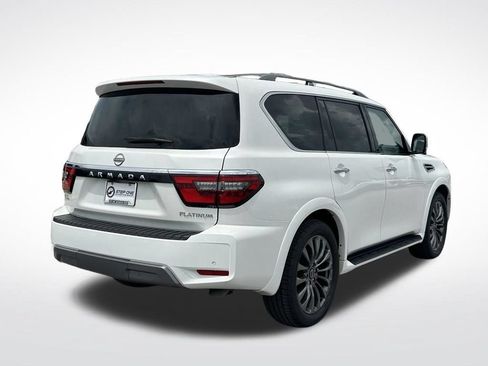 Used 2023 Nissan Armada Platinum w/ Captain's Chairs Package AWD/4WD image 7