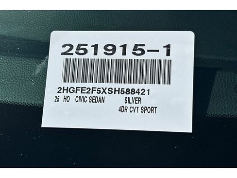 Used 2025 Honda Civic Sport image 16