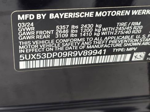 Used 2024 BMW X3 xDrive30i w/ Premium Package image 53