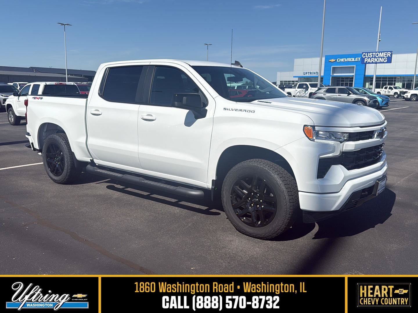New 2026 Chevrolet Silverado 1500 RST w/ RST Select Package AWD/4WD image 1