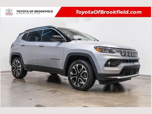 Used 2022 Jeep Compass Limited w/ Sun and Sound Group AWD/4WD image 1