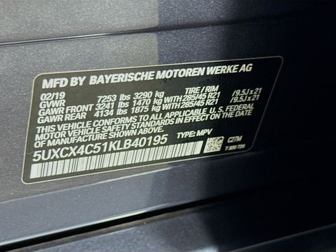 Used 2019 BMW X7 xDrive50i w/ M Sport Package image 36