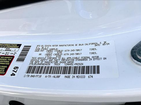 Used 2024 Toyota Tacoma SR5 AWD/4WD image 35