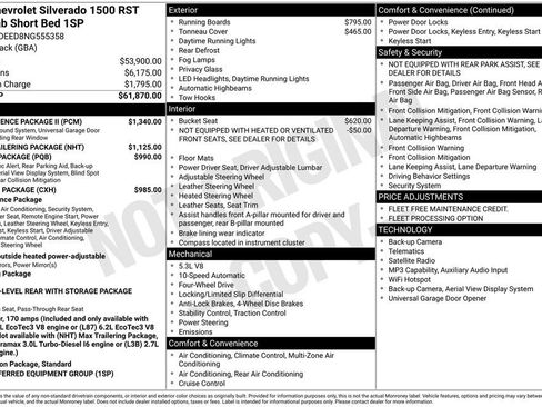 Used 2022 Chevrolet Silverado 1500 RST w/ Convenience Package II AWD/4WD image 10