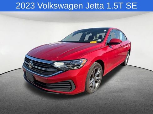 Used 2023 Volkswagen Jetta SE w/ Panoramic Sunroof Package FWD image 1