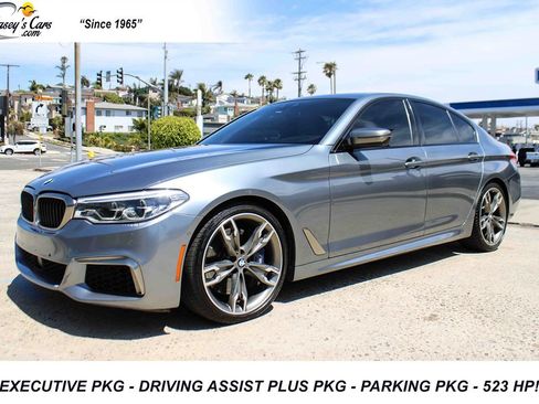Used 2020 BMW M550i xDrive w/ Executive Package AWD/4WD image 1