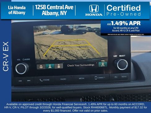 Certified 2024 Honda CR-V EX image 17