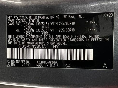 Used 2023 Toyota Highlander XLE image 23