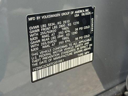 New 2026 Volkswagen Atlas Cross Sport SE FWD image 28
