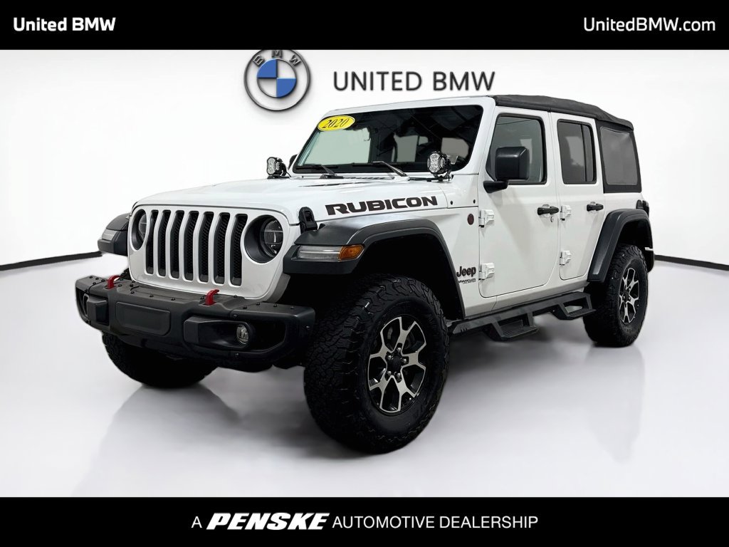Used 2020 Jeep Wrangler Unlimited Rubicon AWD/4WD image 1