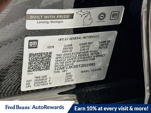 New 2026 Chevrolet Traverse Z71 w/ Enhanced Driving Package AWD/4WD image 25