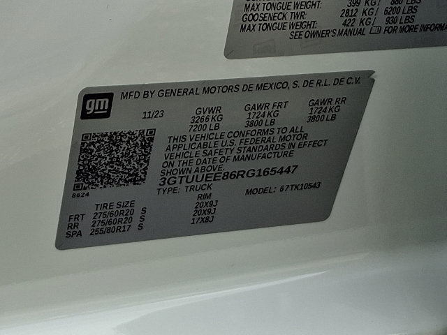 Used 2024 GMC Sierra 1500 AT4 w/ Technology Package AWD/4WD image 31