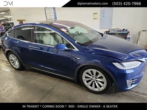 Used 2016 Tesla Model X 90D AWD/4WD image 3
