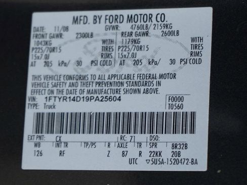 Used 2009 Ford Ranger XL RWD image 40