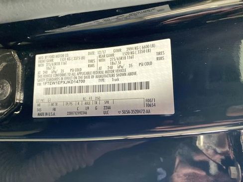 Used 2018 Ford F150 XLT w/ Equipment Group 302A Luxury image 28