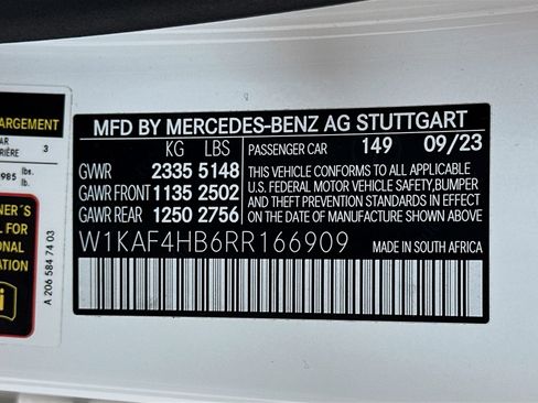 Certified 2024 Mercedes-Benz C 300 4MATIC Sedan image 34