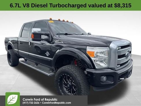Used 2014 Ford F350 Platinum image 1