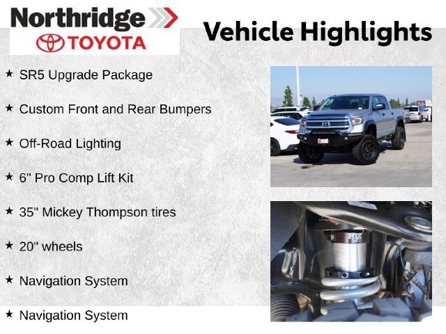 Used 2017 Toyota Tundra SR5 w/ SR5 Upgrade Package AWD/4WD image 2
