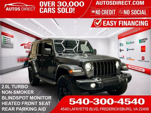 Used 2021 Jeep Wrangler Unlimited Sahara AWD/4WD image 1