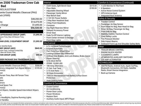 Used 2020 RAM 2500 Tradesman image 2