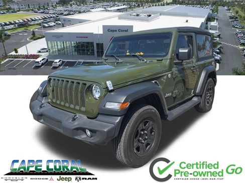 Used 2020 Jeep Wrangler Sport image 1