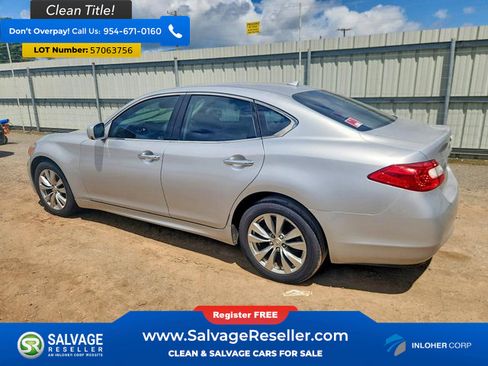 Used 2012 INFINITI M37 w/ Premium Pkg RWD image 3