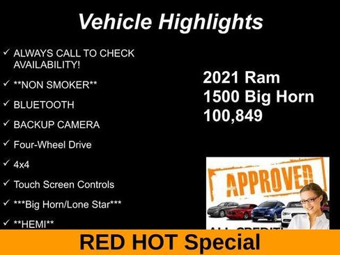 Used 2021 RAM 1500 Big Horn AWD/4WD image 10