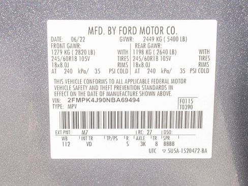 Used 2022 Ford Edge SEL w/ Convenience Package AWD/4WD image 35