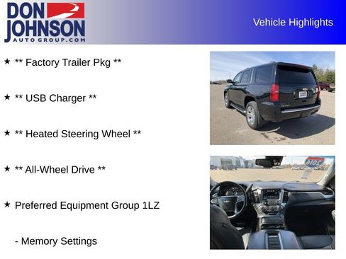 Used 2016 Chevrolet Tahoe LTZ w/ Max Trailering Package image 13