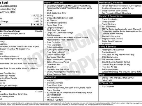Used 2017 Kia Soul w/ Convenience Package image 6