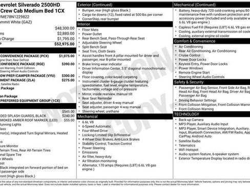 Used 2022 Chevrolet Silverado 2500 Custom w/ Custom Convenience Package AWD/4WD image 2