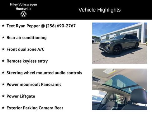 Certified 2024 Volkswagen Atlas Peak Edition SE AWD/4WD image 7