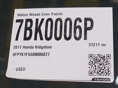 Used 2011 Honda Ridgeline RTL image 32