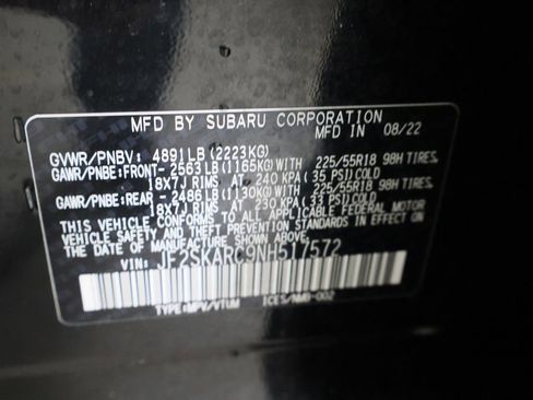 Used 2022 Subaru Forester Touring w/ Popular Package #3 image 37