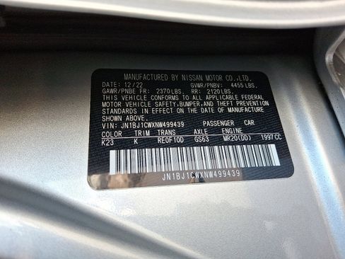 Certified 2022 Nissan Rogue Sport SL image 26