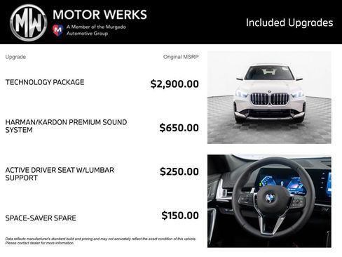 New 2026 BMW X1 xDrive28i w/ Technology Package image 4